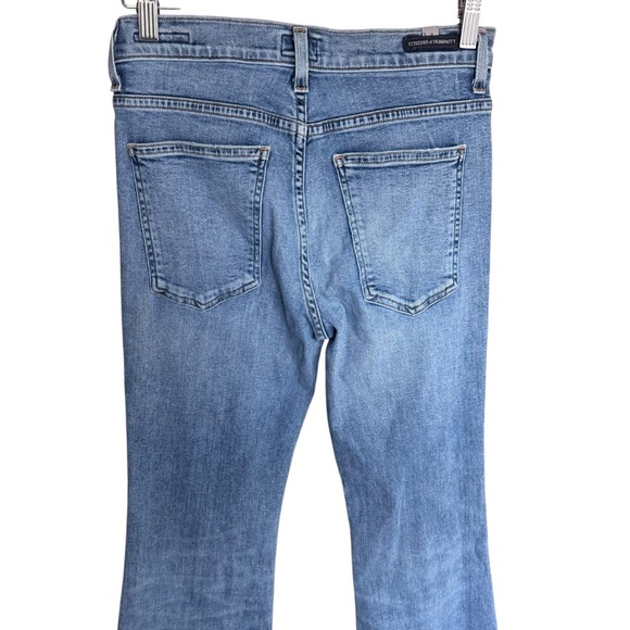 Citizens of Humanity - Claire Mid-Rise Super Flare Boho Jeans Sz 27 - Picture 6 of 11